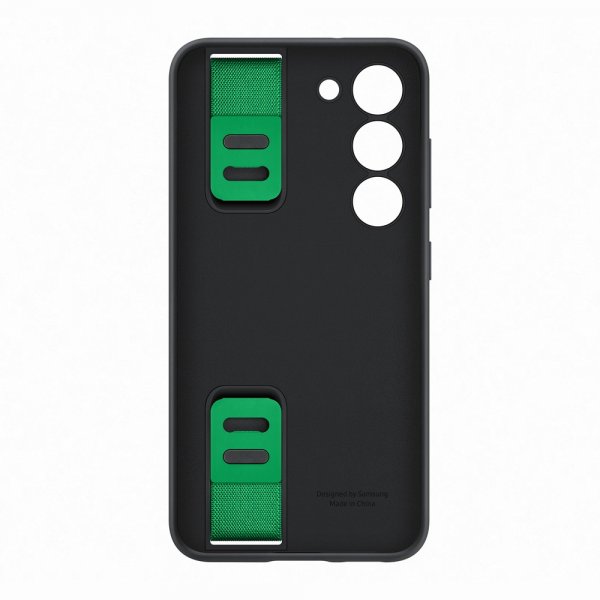 Samsung Original Galaxy S23 Skal Silicone Grip Case Svart