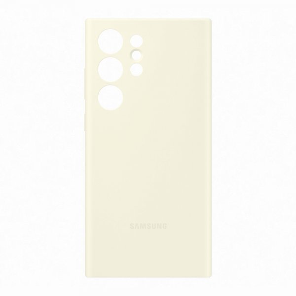 Samsung Original Galaxy S23 Ultra Skal Silicone Cover Cotton
