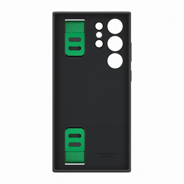 Samsung Original Galaxy S23 Ultra Skal Silicone Grip Case Svart