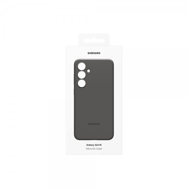Samsung Original Galaxy S24 FE Skal Silicone Case Svart