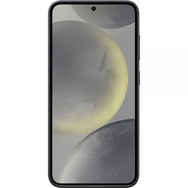 Samsung Original Galaxy S24 Plus Skal Vegan Leather Case Svart