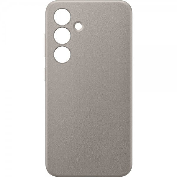 Samsung Original Galaxy S24 Plus Skal Vegan Leather Case Taupe