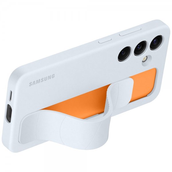 Samsung Original Galaxy S24 Skal Standing Grip Case Light Blue