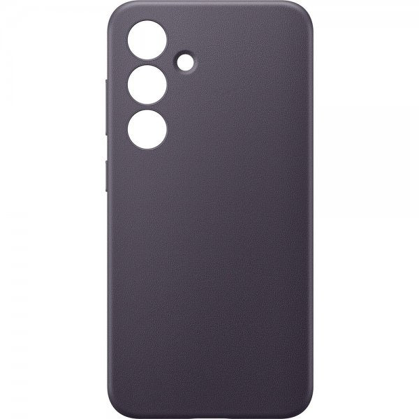 Samsung Galaxy S24 Skal Vegan Leather Case Dark Violet