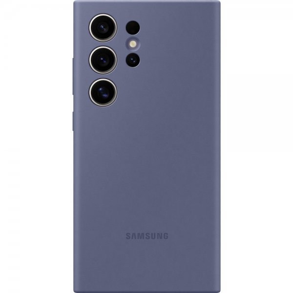 Samsung Original Galaxy S24 Ultra Skal Silicone Case Violet