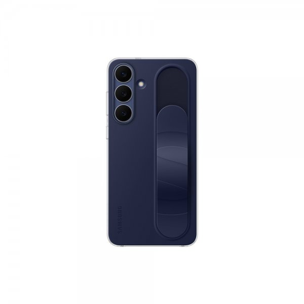 Samsung Original Galaxy S25 FE Skal Standing Grip Case Mörkblå