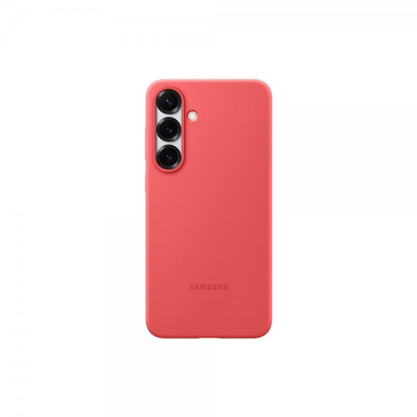 Samsung Original Galaxy S25 Plus Skal Silicone Case Röd