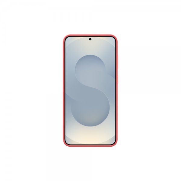 Samsung Original Galaxy S25 Plus Skal Silicone Case Röd