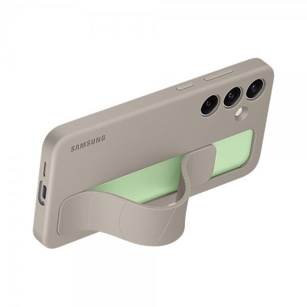Samsung Original Galaxy S25 Plus Skal Standing Grip Case Grå