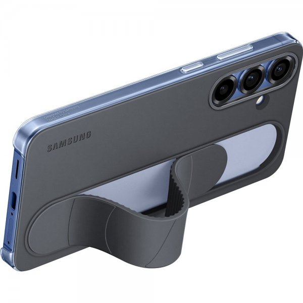 Samsung Original Galaxy S25 Plus Skal Standing Grip Case Svart