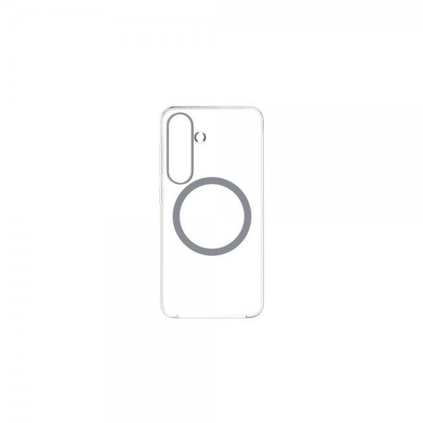 Samsung Original Galaxy S25 Skal Clear Magnet Case Transparent