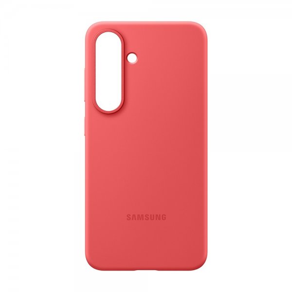 Samsung Original Galaxy S25 Skal Silicone Case Röd