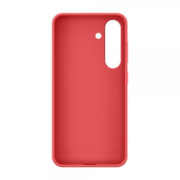 Samsung Original Galaxy S25 Skal Silicone Case Röd