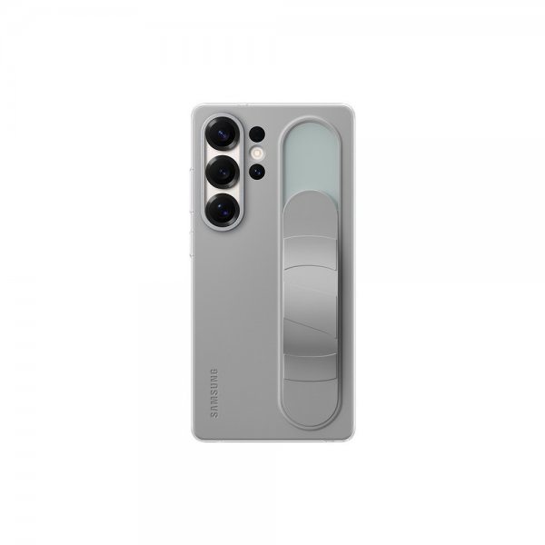 Samsung Original Galaxy S25 Ultra Skal Standing Grip Case Grå