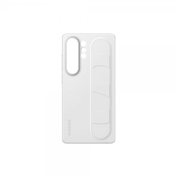 Samsung Original Galaxy S25 Ultra Skal Standing Grip Case Vit