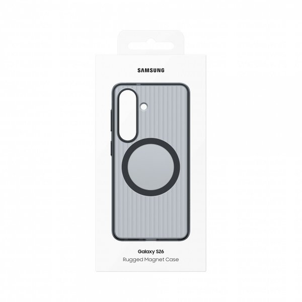 Samsung Original Galaxy S26 Skal Rugged Magnet Case Svart