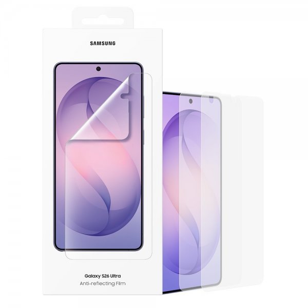 Samsung Original Galaxy S26 Ultra Skärmskydd Anti-reflecting Film 2-pack