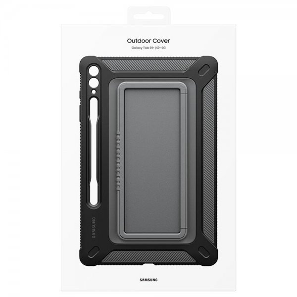 Samsung Original Galaxy Tab S9 Plus Skal Outdoor Cover Titan