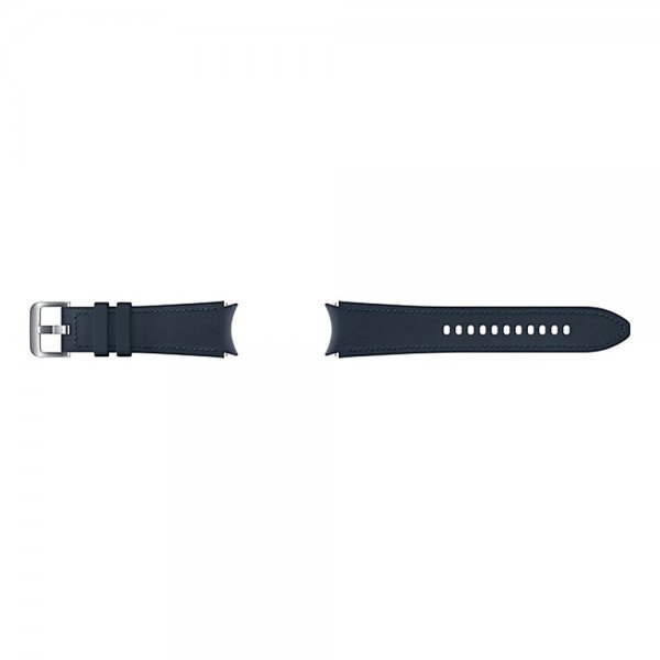 Samsung Original Galaxy Watch 20mm Armband Hybrid Leather Strap (M/L) Navy