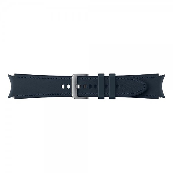 Samsung Original Galaxy Watch 20mm Armband Hybrid Leather Strap (M/L) Navy