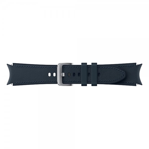 Samsung Original Galaxy Watch 20mm Armband Hybrid Leather Strap (S/M) Navy