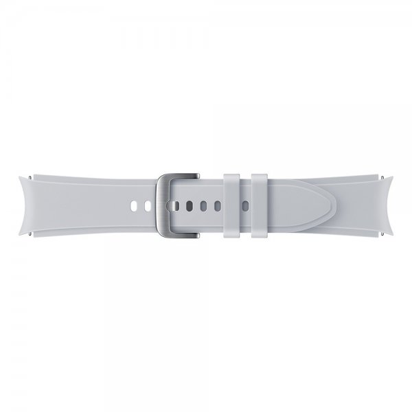 Samsung Original Galaxy Watch 20mm Armband Ridge Sport Band (S/M) Silver