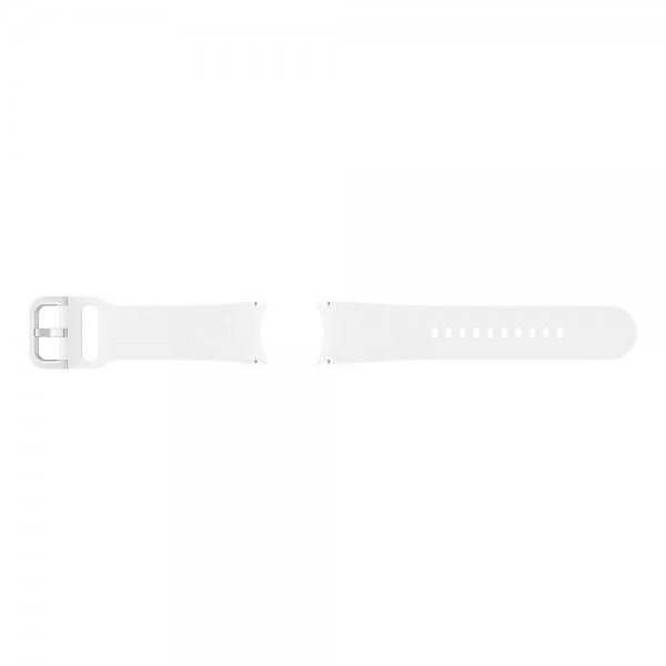Samsung Original Galaxy Watch 20mm Armband Sport Band (S/M) Vit