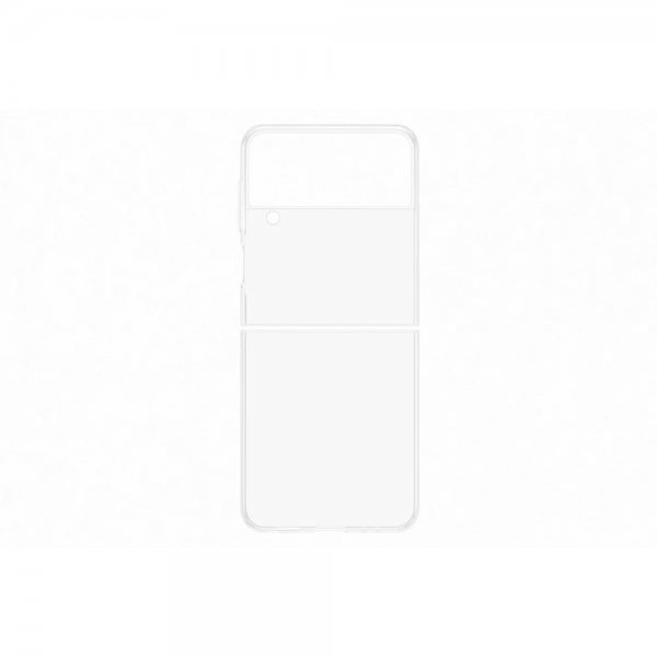 Samsung Original Galaxy Z Flip 4 Skal Clear Slim Cover Transparent