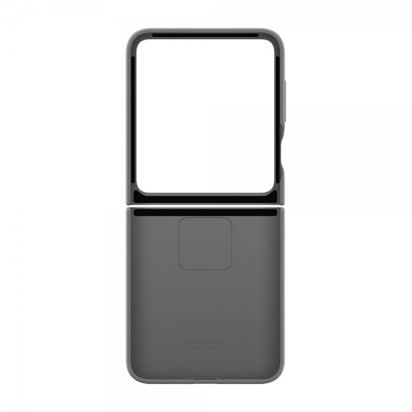 Samsung Original Galaxy Z Flip 6/Flip 7 FE Skal Silicone Case Grå