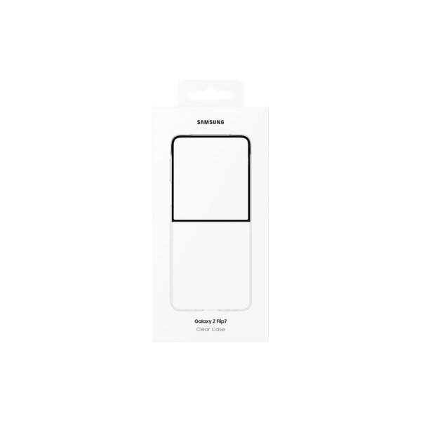 Samsung Original Galaxy Z Flip 7 Skal Clear Case Transparent