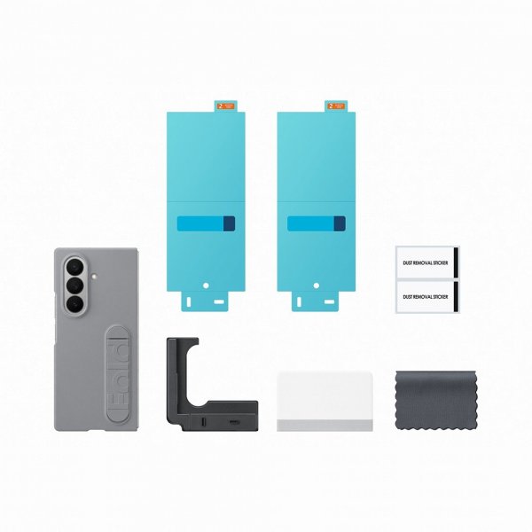 Samsung Original Galaxy Z Fold 7 Skal Silicone Case Grå