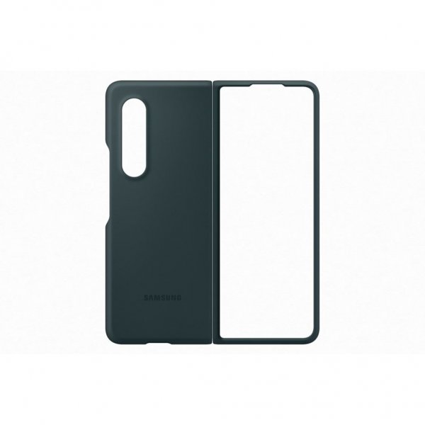 Samsung Original Galaxy Z Fold3 Skal Silicone Cover Grön