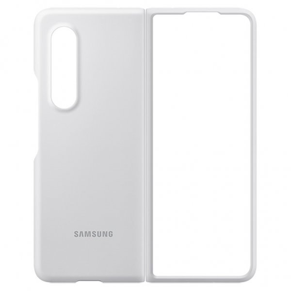 Samsung Original Galaxy Z Fold3 Skal Silicone Cover Vit