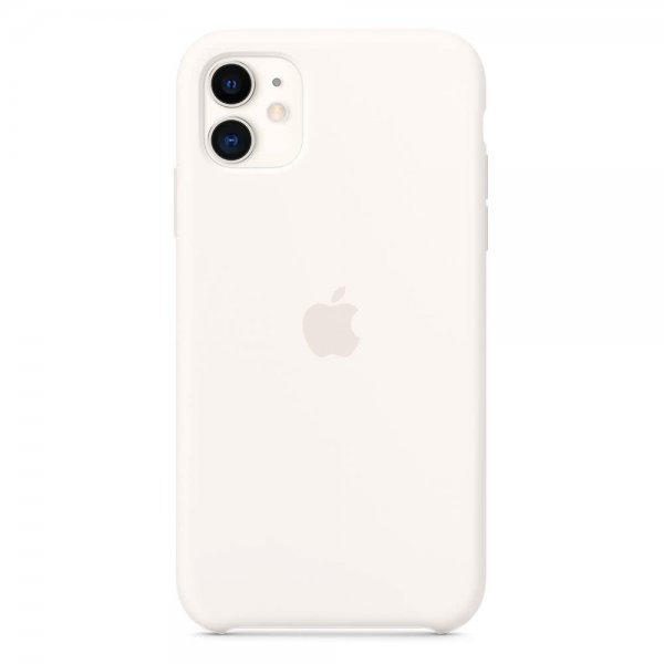 Apple Original iPhone 11 Skal Silicone Case Vit