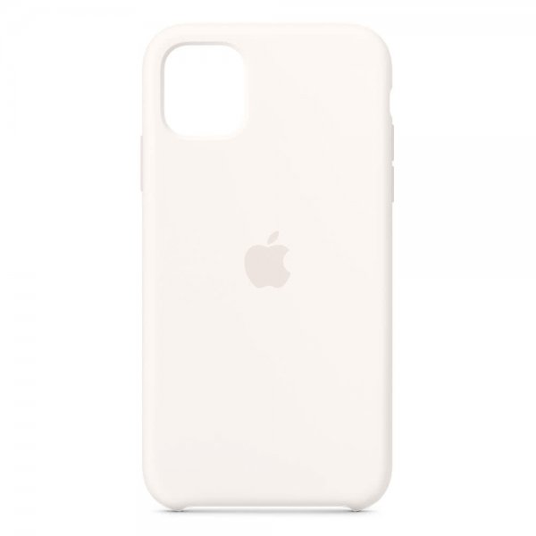 Apple Original iPhone 11 Skal Silicone Case Vit