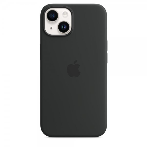 Apple Original iPhone 14 Plus Skal Silicone Case MagSafe Midnatt