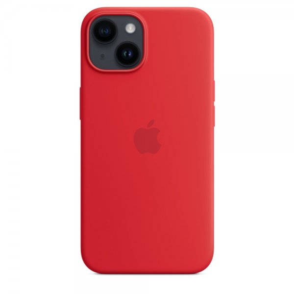 Apple Original iPhone 14 Plus Skal Silicone Case MagSafe (PRODUCT)RED