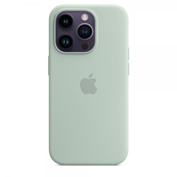 Apple Original iPhone 14 Pro Skal Silicone Case MagSafe Suckulent
