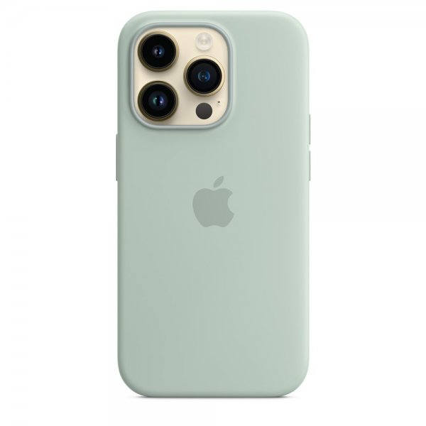 Apple Original iPhone 14 Pro Skal Silicone Case MagSafe Suckulent