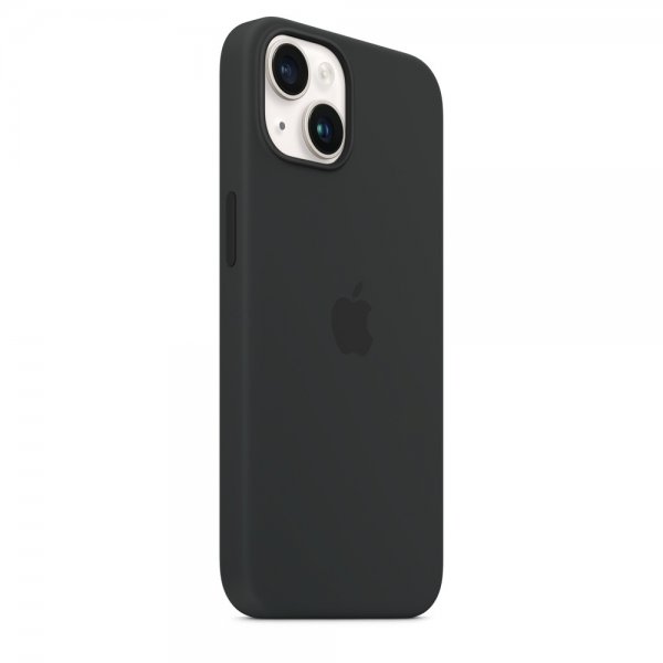 Apple Original iPhone 14 Skal Silicone Case MagSafe Midnatt