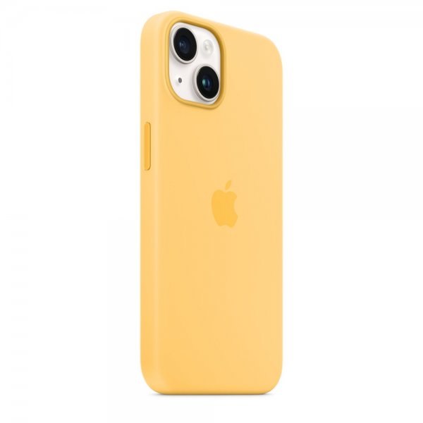 Apple Original iPhone 14 Skal Silicone Case MagSafe Solsken