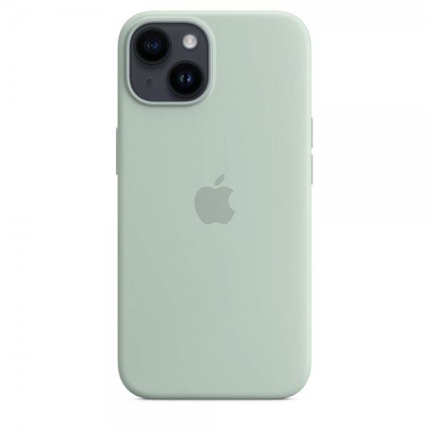 Apple Original iPhone 14 Skal Silicone Case MagSafe Suckulent