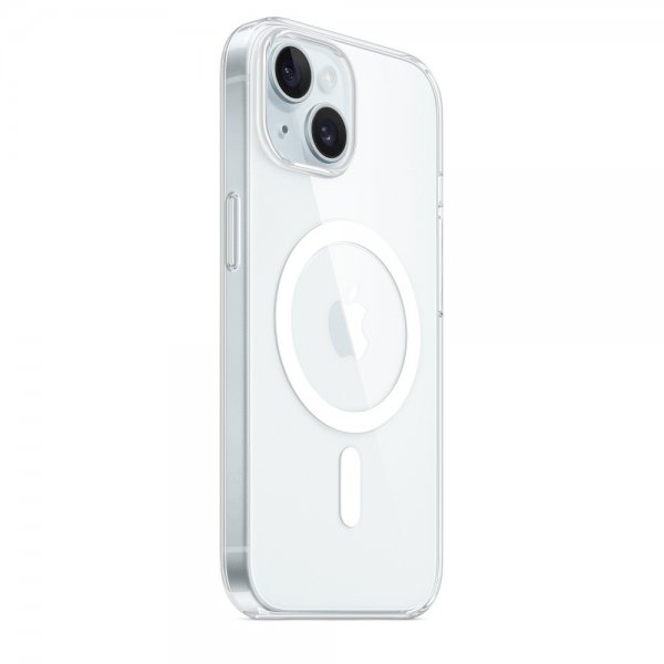 Apple Original iPhone 15 Plus Skal Transparent MagSafe Klar