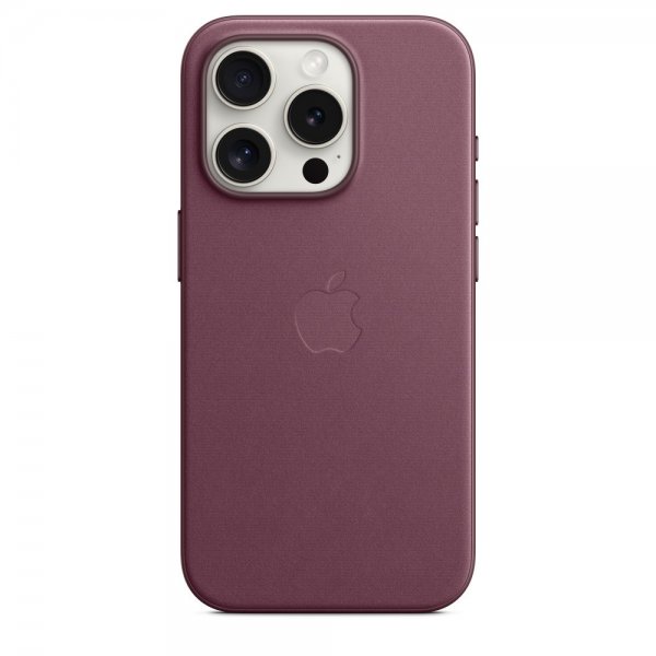 Apple Original iPhone 15 Pro Max Skal FineWoven MagSafe Mulberry