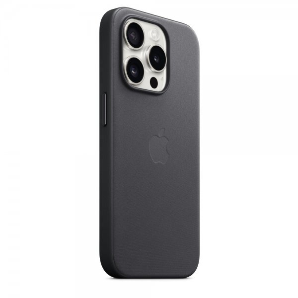 Apple Original iPhone 15 Pro Max Skal FineWoven MagSafe Svart