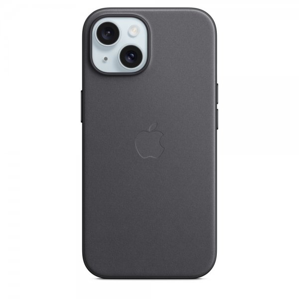 Apple Original iPhone 15 Skal FineWoven MagSafe Svart