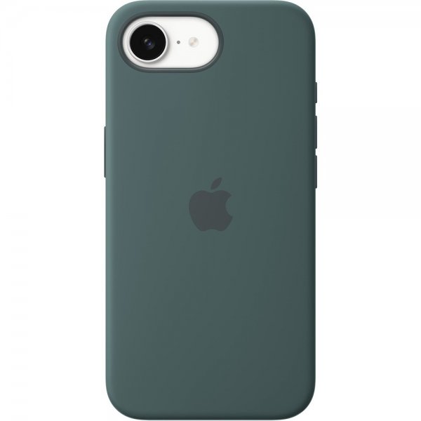Apple Original iPhone 16e Skal Silicone Case Lake Green
