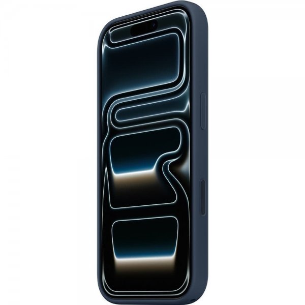 Apple Original iPhone 17 Pro Max Skal Silicone Case MagSafe Midnight