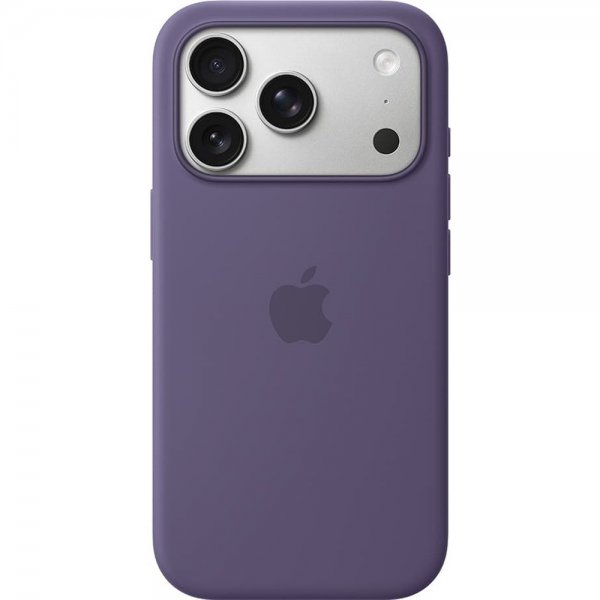 Apple Original iPhone 17 Pro Max Skal Silicone Case MagSafe Purple Fog