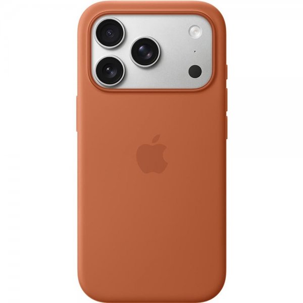 Apple Original iPhone 17 Pro Max Skal Silicone Case MagSafe Terra Cotta